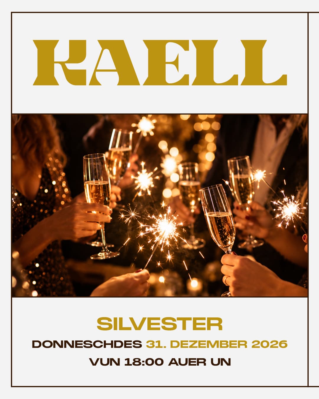 Réveillon à la Brasserie Kaell